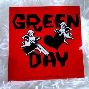Green Day Decal Sticker. Vintage. Retro. 2003. Rock. Punk.